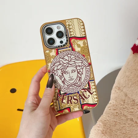iphone17pro max カバー ヴェルサーチ風 