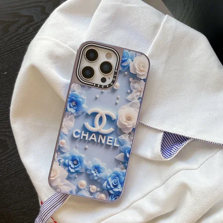 chanel風 ケース アイフォン14promax 