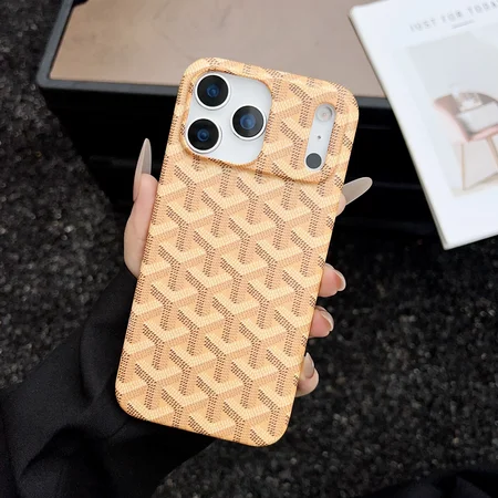 アイホン17plus ゴヤール風 スマホケース 