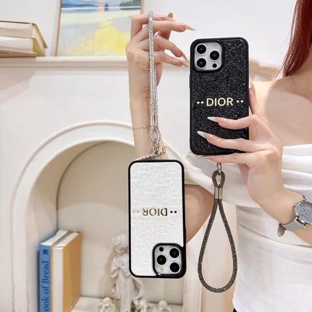 ディオール風 カバー iphone 15 pro  オレンジ
