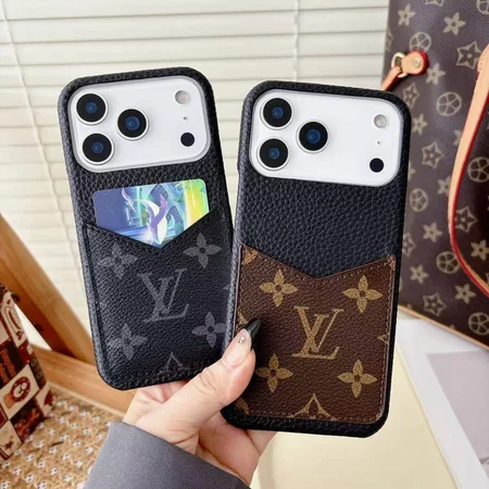 アイホン17plus カバー lv風  白黒