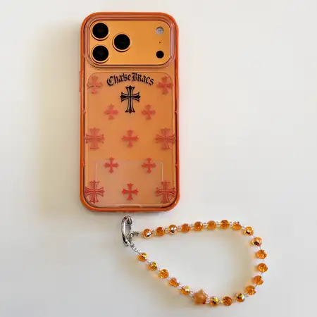 アイホン16 proMax クロームハーツ風 ケース 