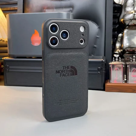 アイフォーン17 カバー the north face風 