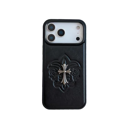 アイフォーン 14pro max chrome hearts クロームハーツ スマホケース 