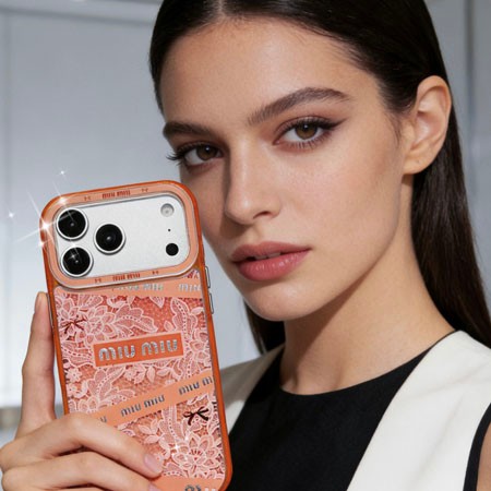 アイホンiphone17 ミュウミュウ miumiu 携帯ケース 