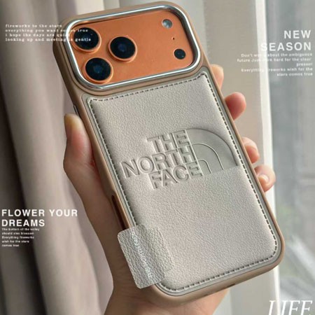 アイホン17プラス the north face風 スマホケース 