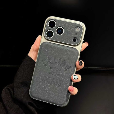 アイフォーン17プロ celine風 スマホケース 