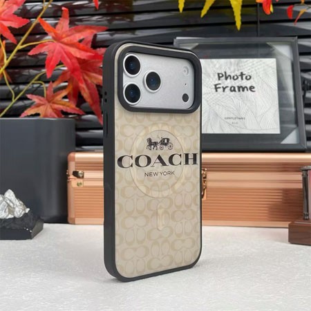 coach風 アイフォーン17pro スマホケース 