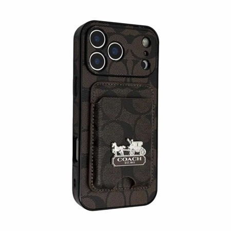 アイフォン 15 plus カバー コーチ風 