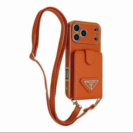 アイホン17プラス prada風 スマホケース 