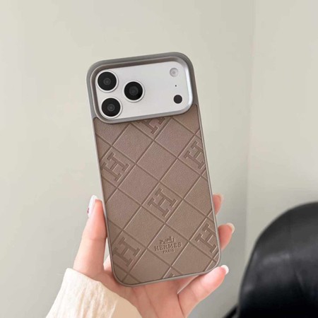 アイフォーンiphone17プラス hermes風 スマホケース 
