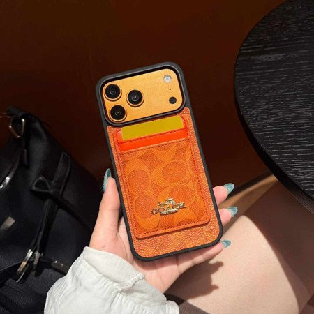 coach風 カバー アイフォーン18 