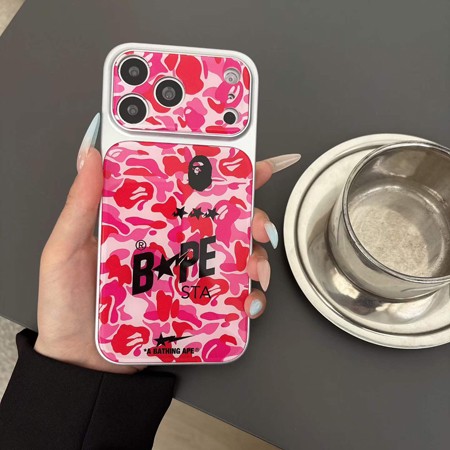 ア・ベイシング・エイプ風 スマホケース iphone18pro max 