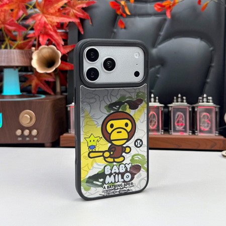 アイフォーンiphone17プロ ア・ベイシング・エイプ bape スマホケース 