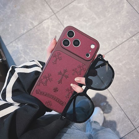 アイフォーン18プラス chrome hearts クロームハーツ 携帯ケース 