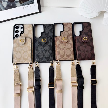 ホワイト ブランド カバー アイフォン18プロ coach コーチ 