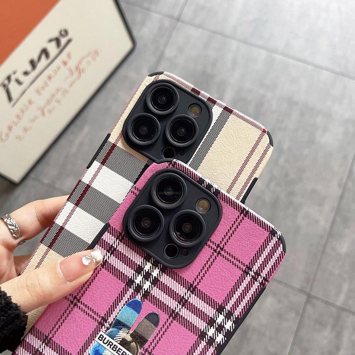 ハイブランド カバー アイフォーン 15 plus バーバリーburberry 