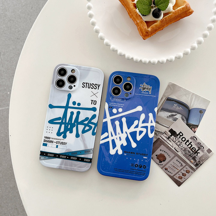 ブランド スマホケース iphone 15プロ stussy ステューシー 