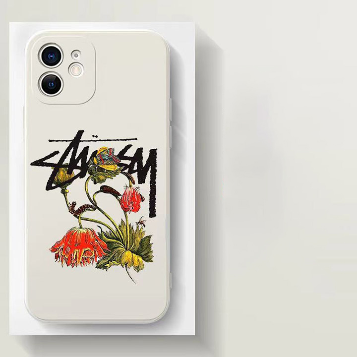 ブランド stussy風 iphone 15plus 携帯ケース 