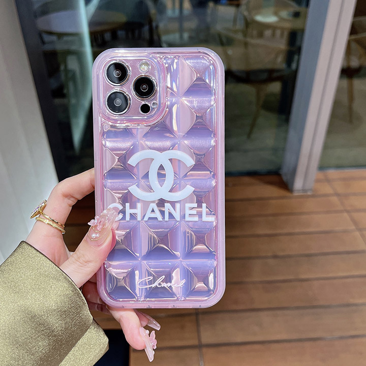 ラインストーン付き アイフォン 15pro max カバー chanel