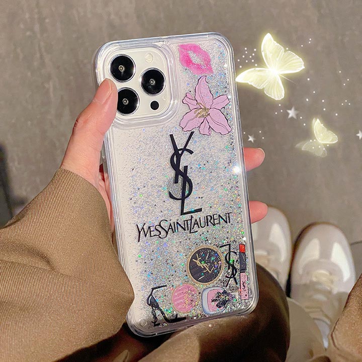  YSL iPhone14 アクリル ケース