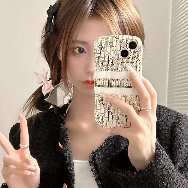 Dior iPhone14 Pro  字母プリント カバー