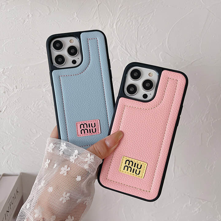 ミュウミュウ風 スマホケース アイホン17 
