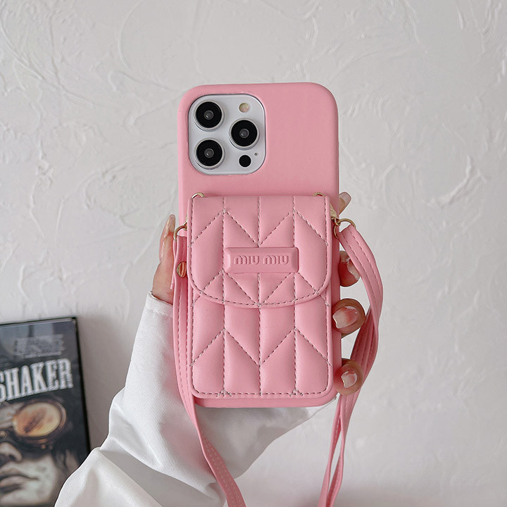 ハイブランド 携帯ケース iphone17 ミュウミュウ miumiu 