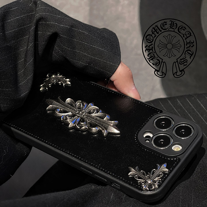 ブランド 携帯ケース iphone14プロmax chrome hearts 