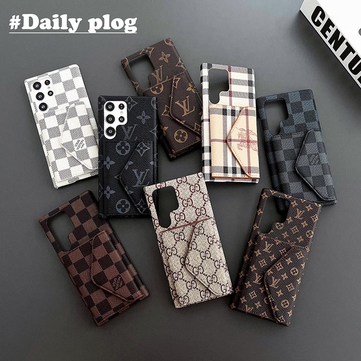 アイホン17plus カバー burberry風 