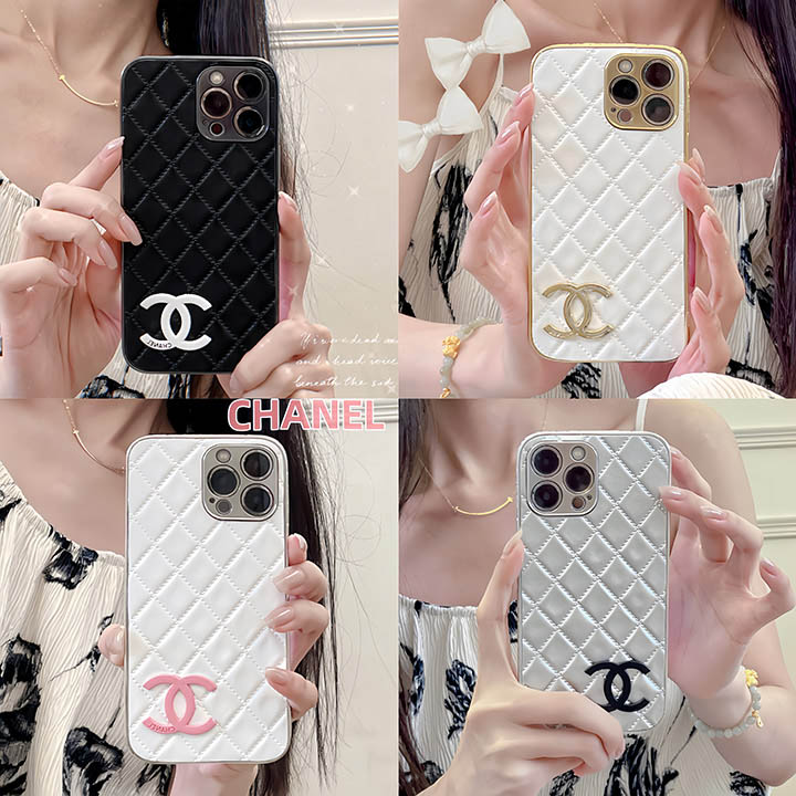 ブランド chanel シャネル iphone15プロmax カバー 