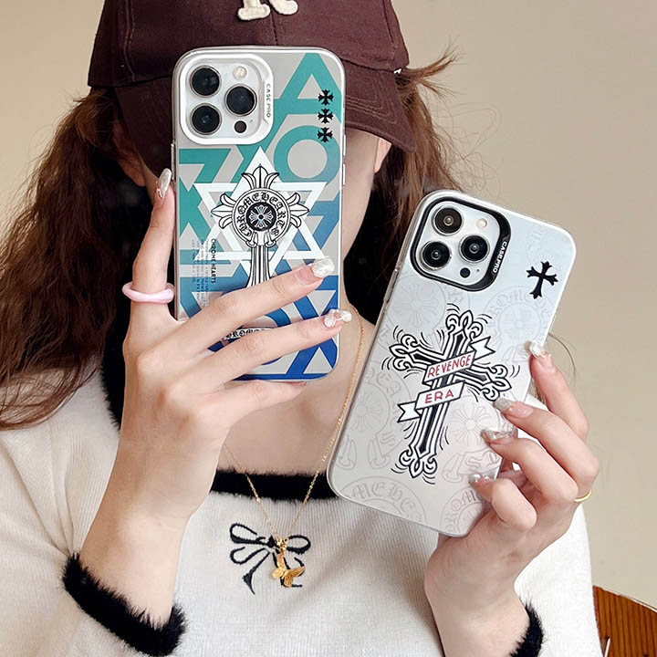 アイフォーン17plus chrome hearts スマホケース 