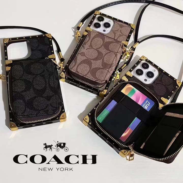 coach コーチ アイホン17プロ max スマホケース 