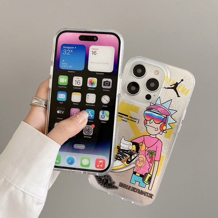 adidas風 スマホケース アイフォーン17 