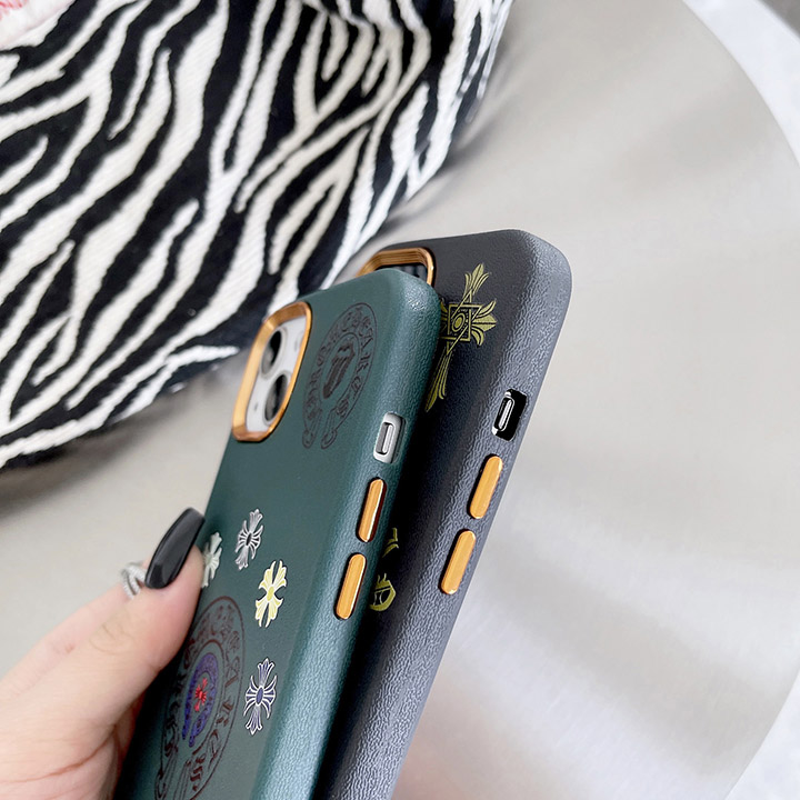 ハイブランド スマホケース アイフォン17plus クロームハーツ 