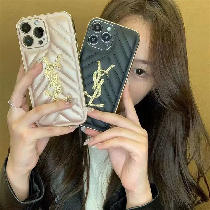 イヴサンローラン ysl アイフォーン15 plus スマホケース 