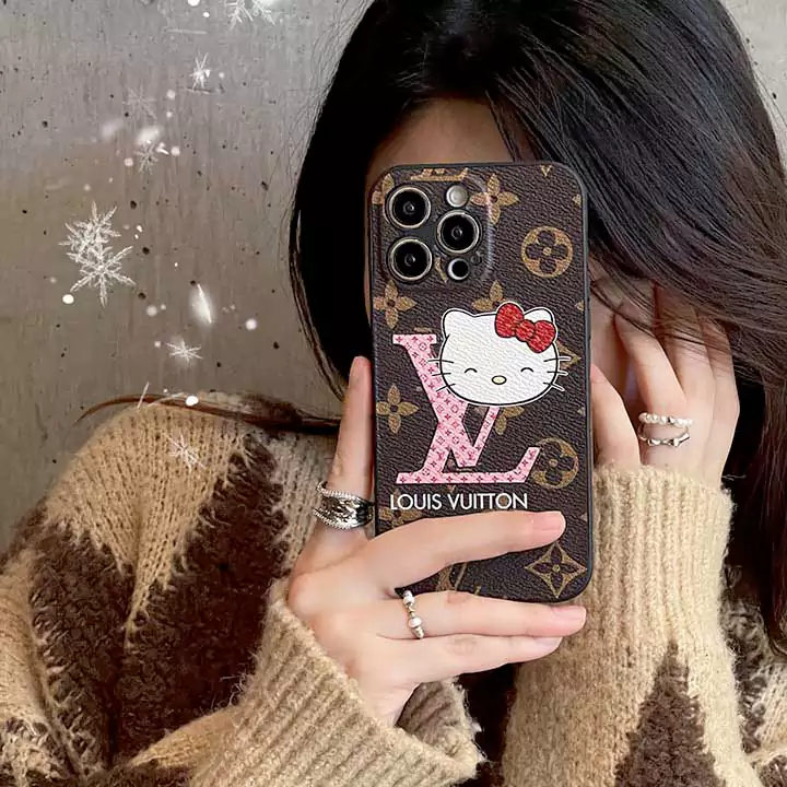 ハローキティ風 スマホケース アイフォーン17プロ max 