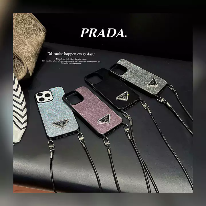 アイフォーン17プラス スマホケース prada風 