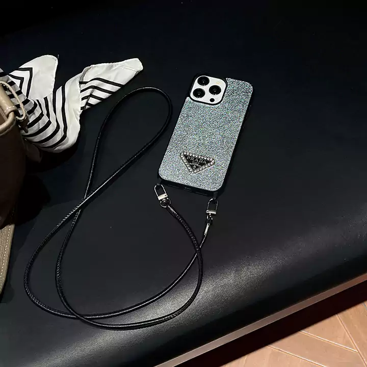 ハイブランド ケース iphone17plus prada風 