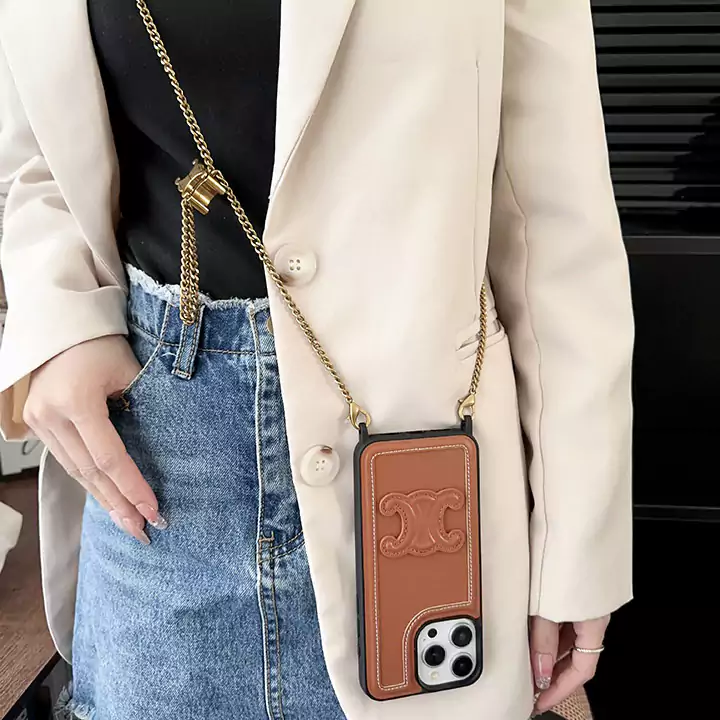アイフォン17 セリーヌ風 スマホケース 