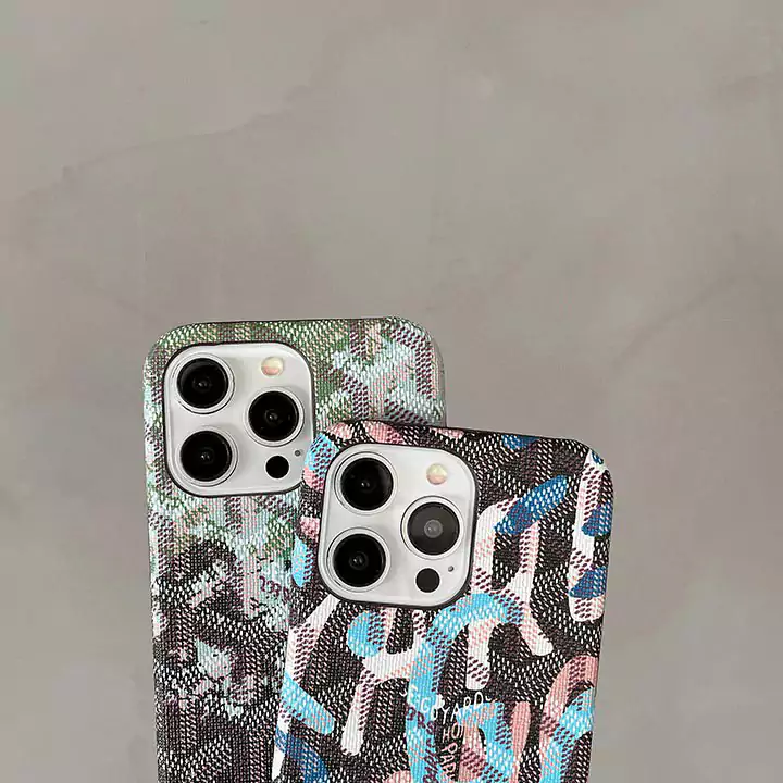 ブランド カバー iphone17 ゴヤール風 