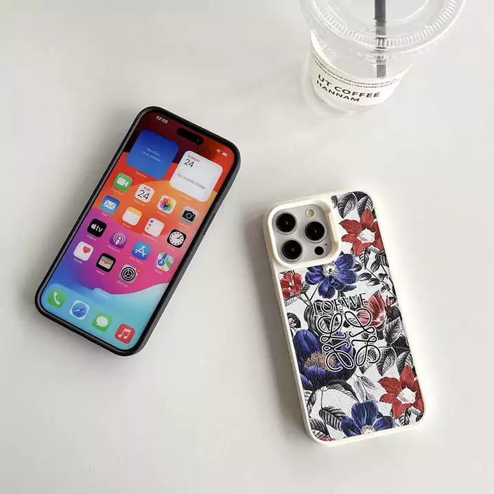 ブランド ケース iphone 14 ロエベ風 