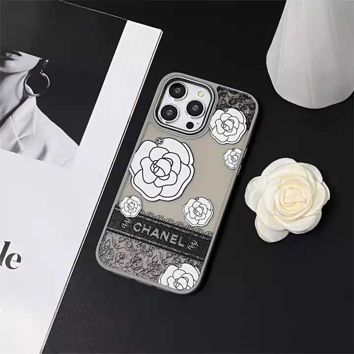シャネル風 携帯ケース アイフォン17plus 