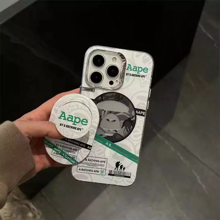 ブランド 携帯ケース iphone17プロ max エイプ風 