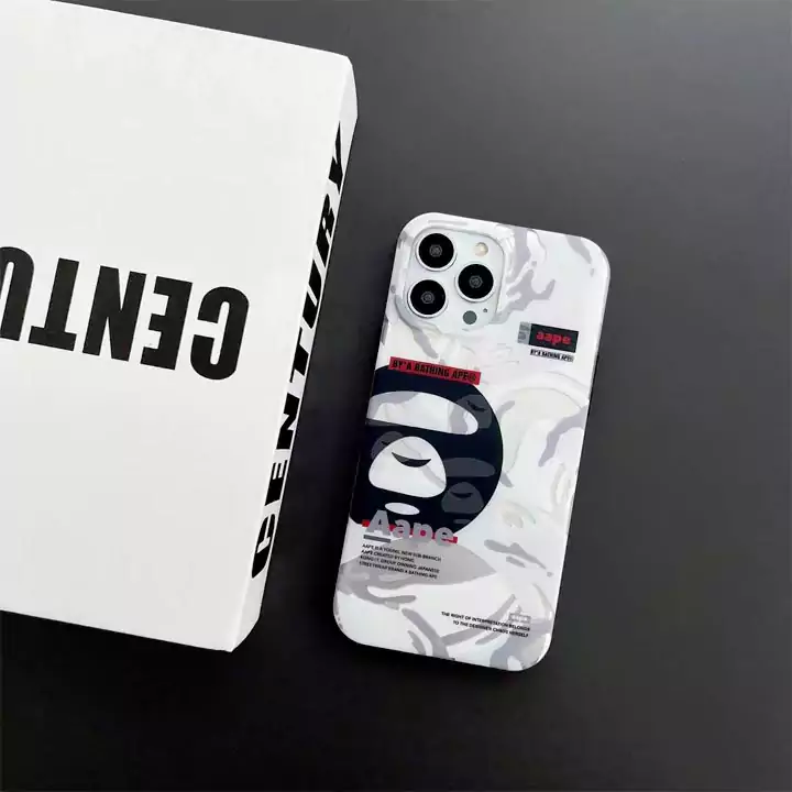 ブランド スマホケース iphone14プロmax エイプ 