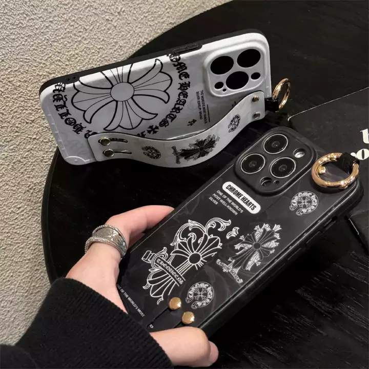 chrome hearts風 iphone17plus 携帯ケース 