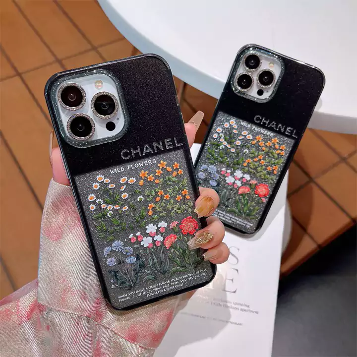 chanel風 ケース アイホン17プラス 