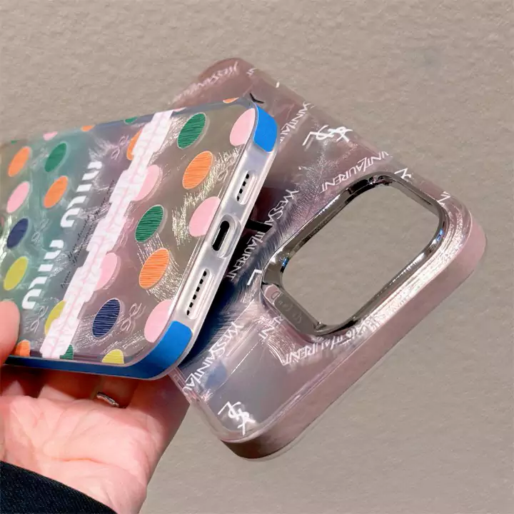 ハイブランド miumiu風 iphone17pro カバー 