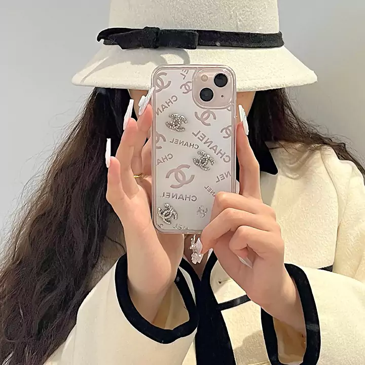 chanel風 アイホン17plus カバー 
