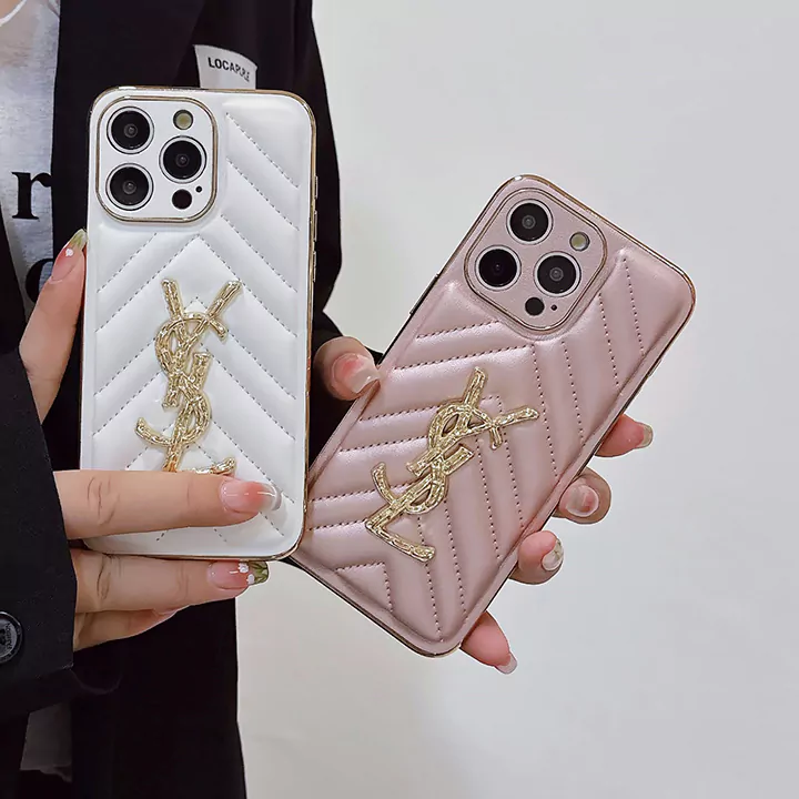 ブランド 携帯ケース アイホン12 ysl風 